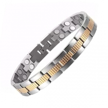 Mens Magnetic Therapy Bracelet SSDB0116