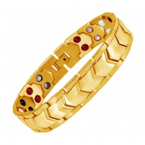 Mens Magnetic Therapy Bracelet SSDB0119