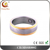 Stainless Steel & Titanium Magnetic Ring MSSR0002