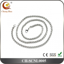 Stainless Steel & Titanium Chain Necklace SCNL0005