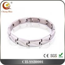 Stainless Steel & Titanium Bracelet SSB0001
