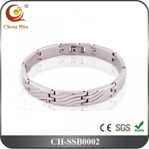 Stainless Steel & Titanium Bracelet SSB0002