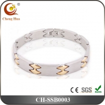 Stainless Steel & Titanium Bracelet SSB0003
