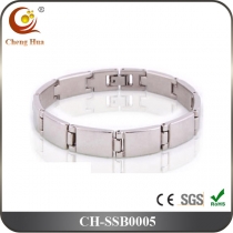 Stainless Steel & Titanium Bracelet SSB0005