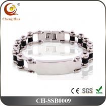 Stainless Steel & Titanium Bracelet SSB0009