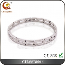 Stainless Steel & Titanium Bracelet SSB0016