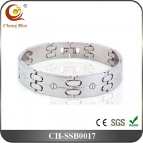 Stainless Steel & Titanium Bracelet SSB0017