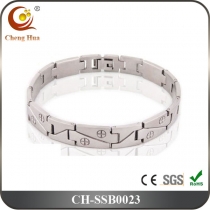 Stainless Steel & Titanium Bracelet SSB0023