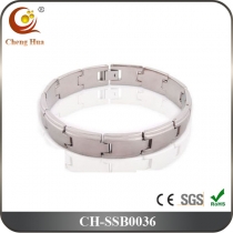 Stainless Steel & Titanium Bracelet SSB0036