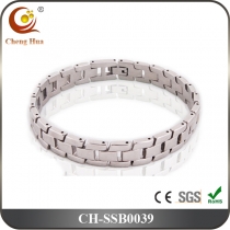 Stainless Steel & Titanium Bracelet SSB0039