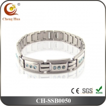 Stainless Steel & Titanium Bracelet SSB0050
