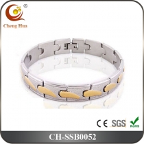 Stainless Steel & Titanium Bracelet SSB0052