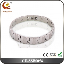 Stainless Steel & Titanium Bracelet SSB0054