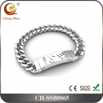 Stainless Steel & Titanium Bracelet SSB0065