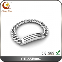 Stainless Steel & Titanium Bracelet SSB0067