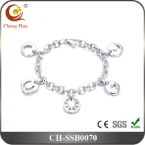 Stainless Steel & Titanium Bracelet SSB0070