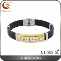 Stainless Steel & Titanium Bracelet SSB0083