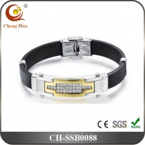Stainless Steel & Titanium Bracelet SSB0088