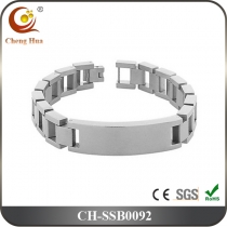 Stainless Steel & Titanium Bracelet SSB0092