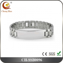 Stainless Steel & Titanium Bracelet SSB0096