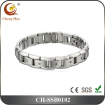 Stainless Steel & Titanium Bracelet SSB0102