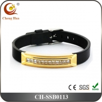 Stainless Steel & Titanium Bracelet SSB0113