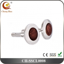 Stainless Steel & Titanium Cufflink SSCL0008