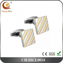 Stainless Steel & Titanium Cufflink SSCL0014