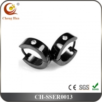 Stainless Steel & Titanium Earring SSER0013