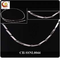 Stainless Steel & Titanium Magnetic Necklace SSNL0044