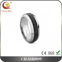 Stainless Steel & Titanium Ring SSR0095