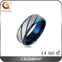 Stainless Steel & Titanium Ring SSR0107