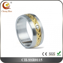 Stainless Steel & Titanium Ring SSR0115