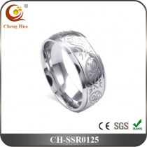 Stainless Steel & Titanium Ring SSR0125