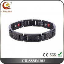 Single Line Mens Magnetic Bracelet SSSB0202