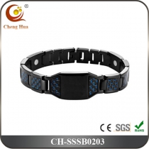 Single Line Mens Magnetic Bracelet SSSB0203