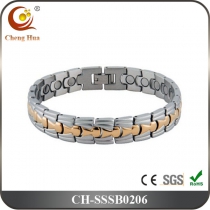 Single Line Mens Magnetic Bracelet SSSB0206