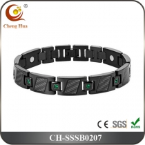 Single Line Mens Magnetic Bracelet SSSB0207